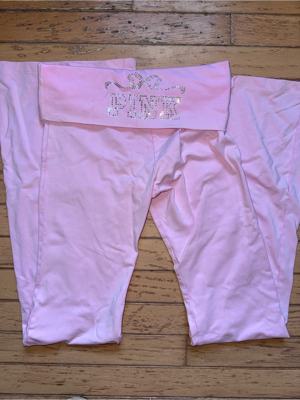 VS Pink Love Shack Fancy Yoga Pants